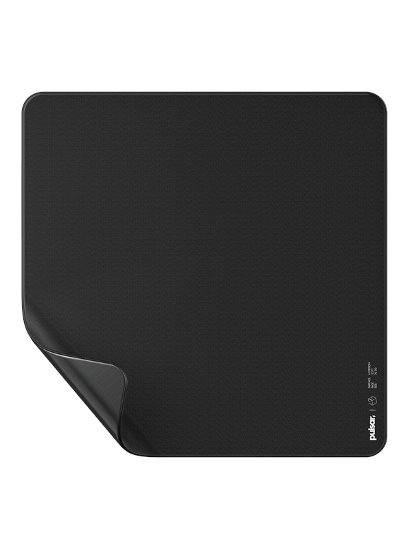 Pulsar x LGG Hyperion Hiirimatto - XL Square - Soft - Musta