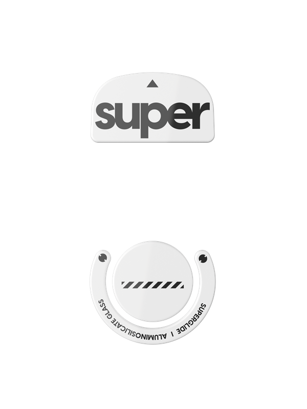 Pulsar Superglide (Type-C) for Logitech G PRO X SUPERLIGHT - Valkoinen