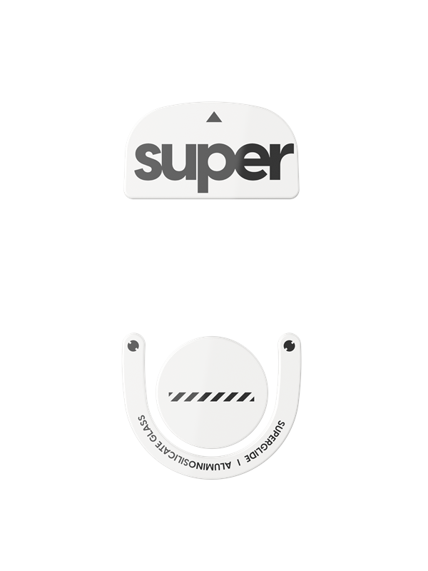 Pulsar Superglide (Type-S) for Logitech G PRO X SUPERLIGHT 2 - Valkoinen