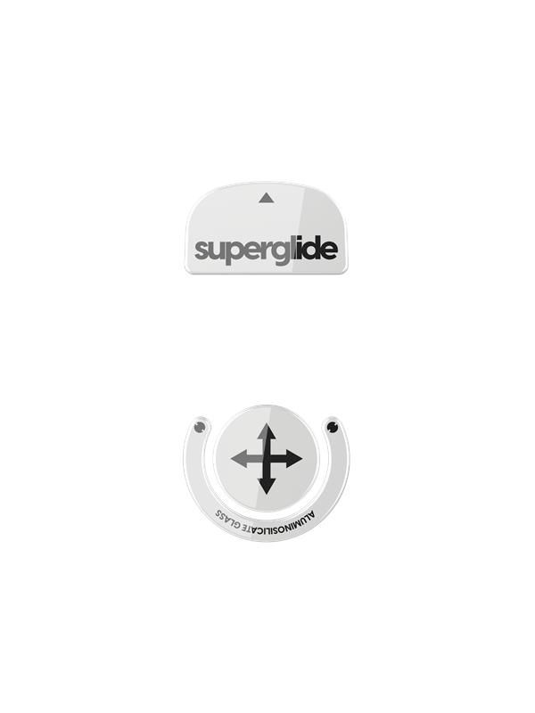 Pulsar Superglide (Type-S) for Logitech G PRO X SUPERLIGHT - Valkoinen