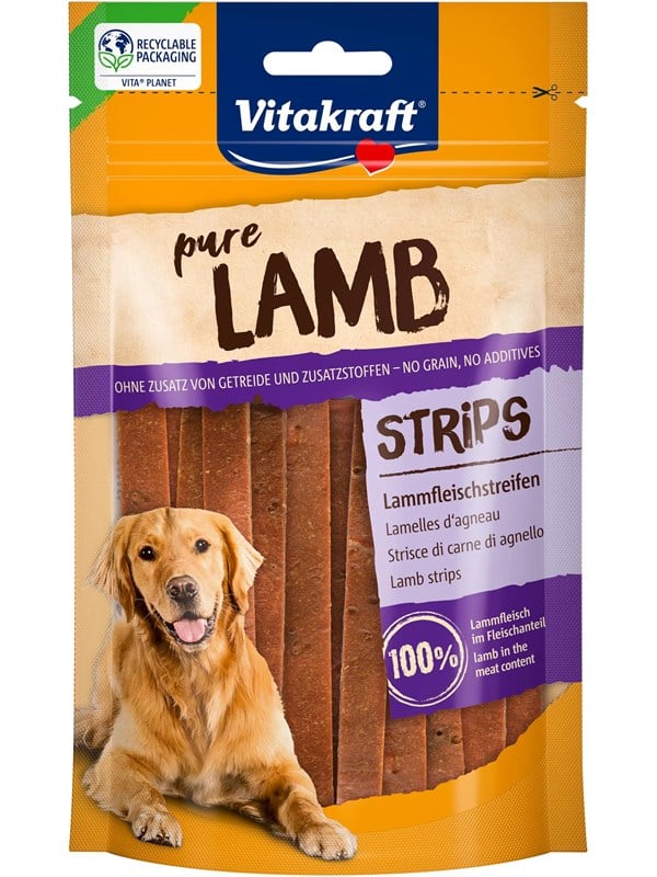 Vitakraft Pure Lamb Strips Lampaansuikaleet 80g