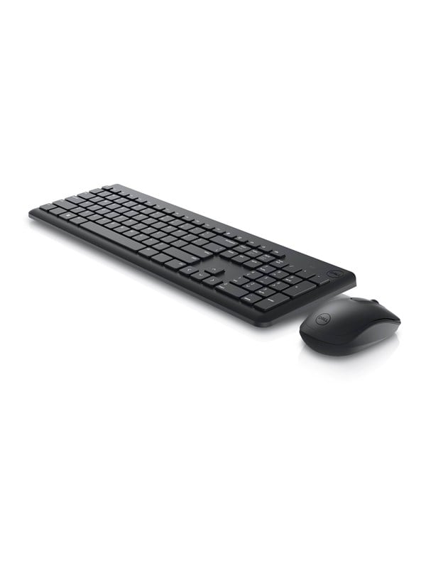 Dell Wireless Keyboard and Mouse KM3322W - Näppäimistö ja Hiirisetti - Pohjoismainen - Musta