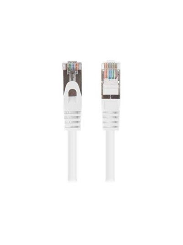 Lanberg patch cable - 3 m - RAL 9010 white - Valkoinen - 3m