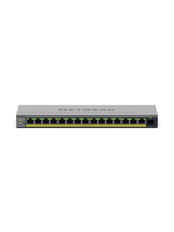 Netgear 16-Port Gigabit Ethernet Easy Smart PoE+ Switch with 1 Dedicated SFP port (180W)