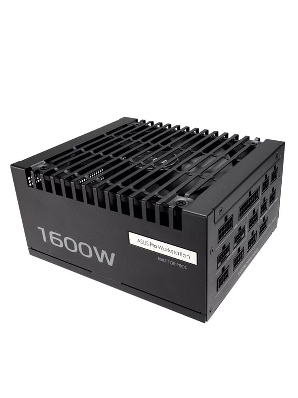 ASUS Pro WS 1600 Virtalähde - 1600 Watt - ATX 3.1 - 80 Plus Platina sertifioitu