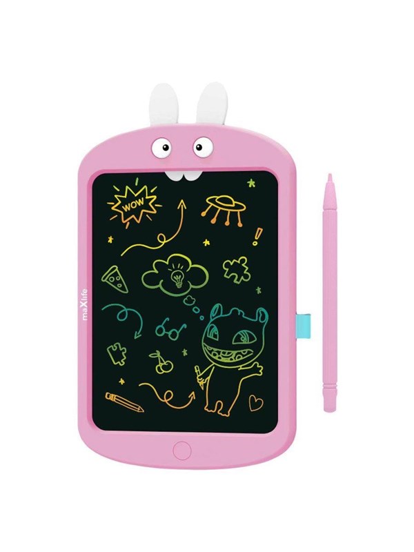 Maxlife 8.5" Digital Drawing Tablet For Kids Pink