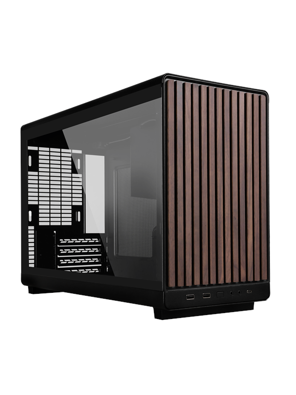 Lian Li A3 Wood Black - Kotelot - Minitower - Musta