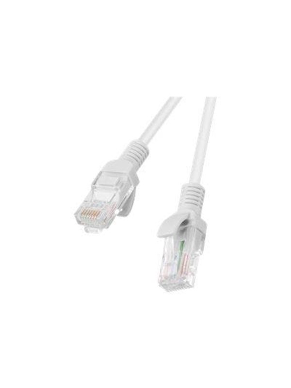 Lanberg patch cable - 1 m - RAL 7035 grey - Harmaa - 1m