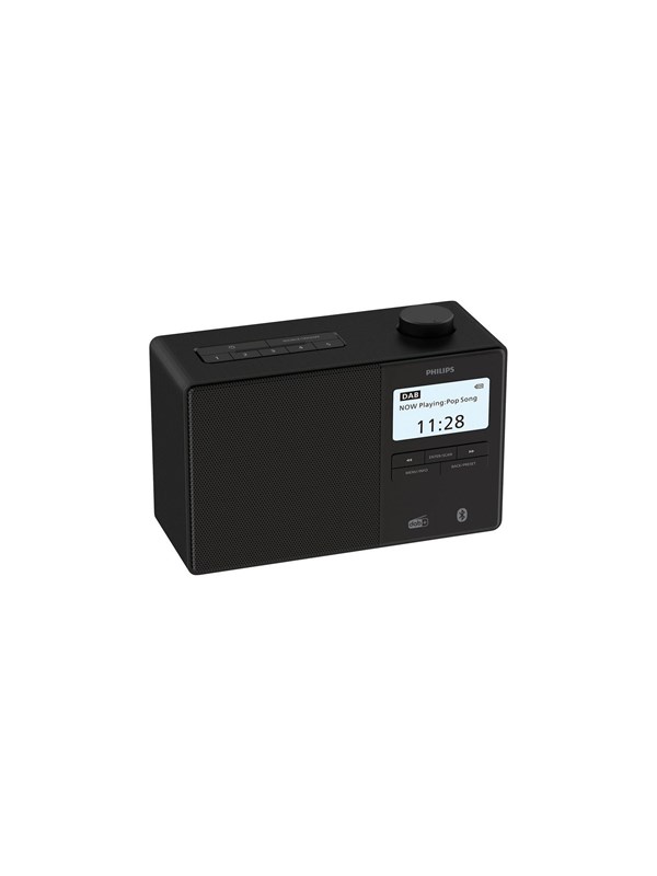Philips TAR5600/00 Clockradio - DAB+/FM - Mono - Musta