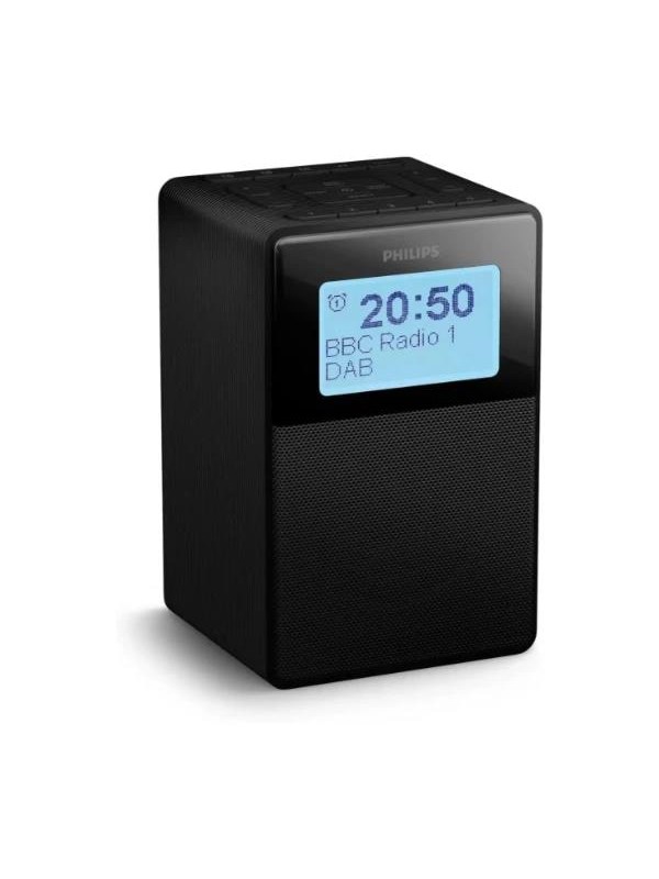 Philips TAR5100/10 Clockradio - Mono - Musta