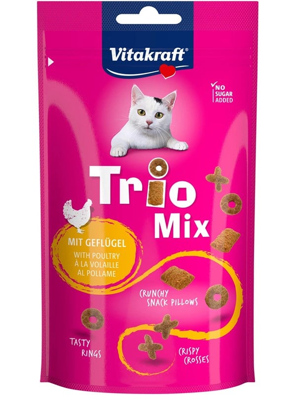 Vitakraft Trio Mix Siipikarjalla 60g