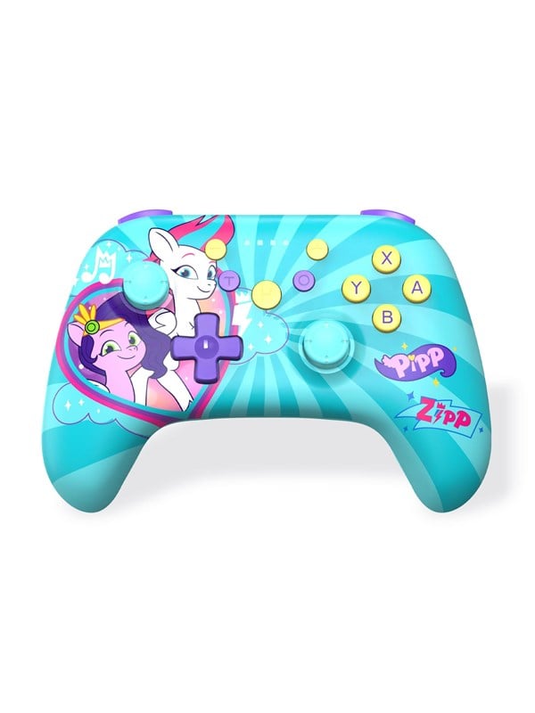 Freaks And Geeks Nintendo Switch/PC Nano Wireless Controller - My Little Pony Pipp + Zipp - Wireless Controller - Nintendo Switch