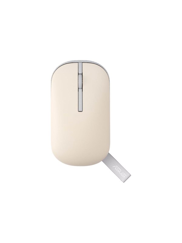 ASUS Marshmallow MD100 - Hiiri - Optinen - 5 painiketta - Beige