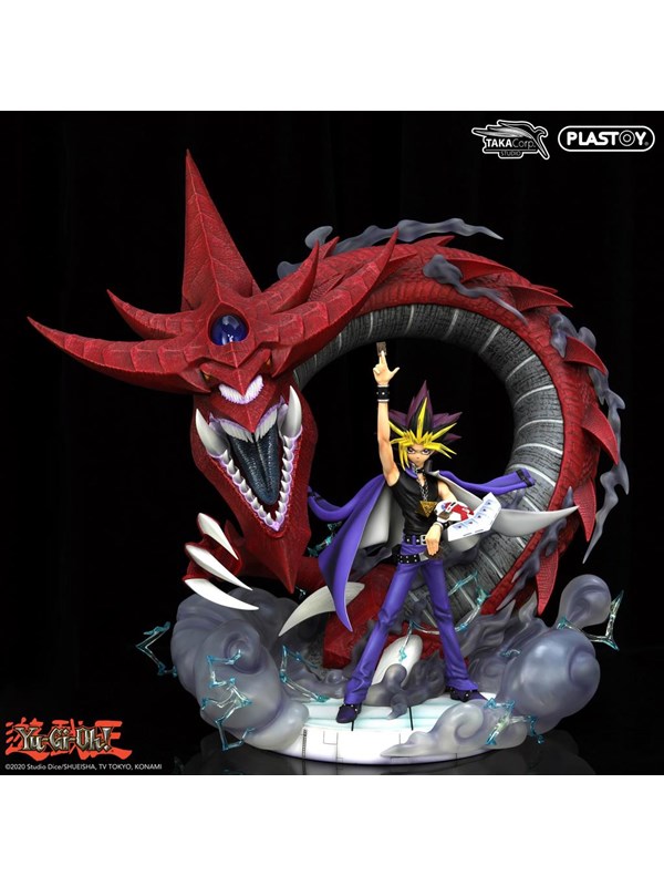 Plastoy - YAMI YUGI & SLIFER - YU-GI-OH! STATUE - Figuuri