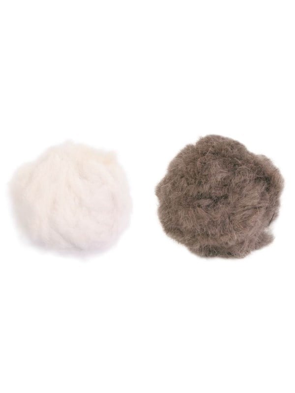 Jolly Paw Pehmeät Lelupallot Kellolla & Kissanmintulla 3cm (2 kpl pakkaus)