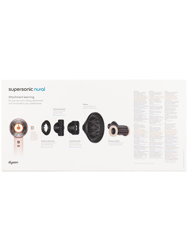 Dyson Hiustenkuivaaja Supersonic Nural hair dryer Ceramic Pink/Roségold - 1600 W