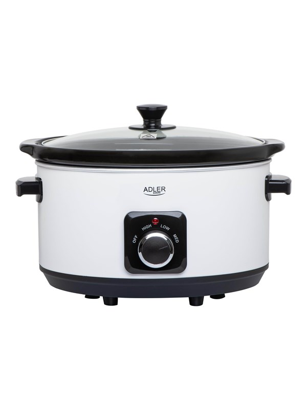 Adler AD 6413w - slow cooker - white