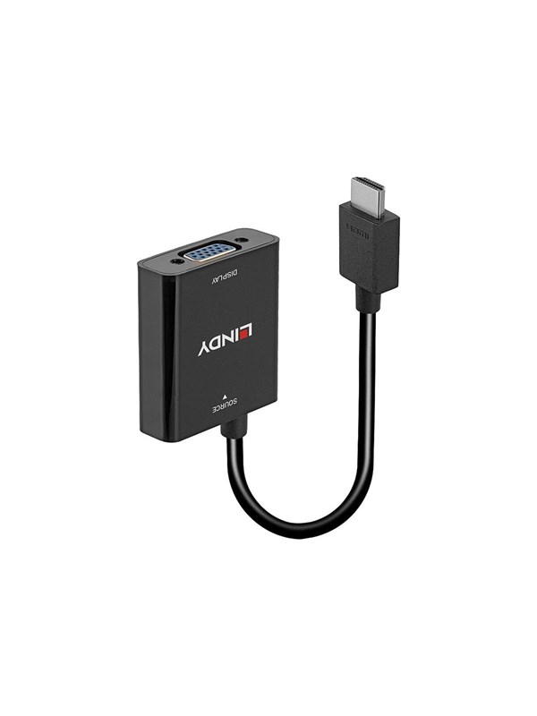 Lindy - video converter - black