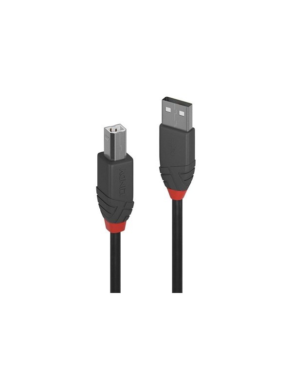Lindy Anthra Line - USB cable - USB to USB Type B - 5 m