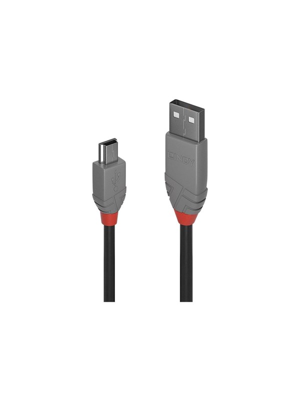 Lindy Anthra Line - USB cable - USB to mini-USB Type B - 5 m