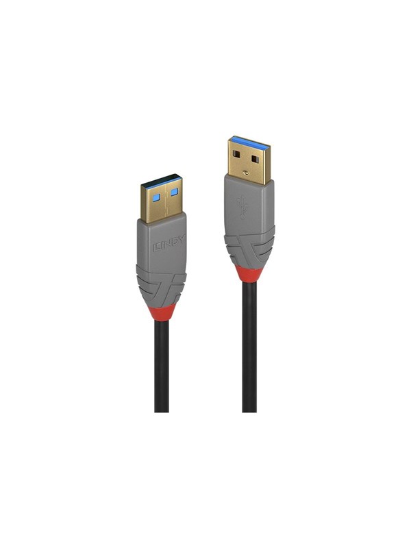 Lindy Anthra Line - USB cable - USB Type A to USB Type A - 3 m