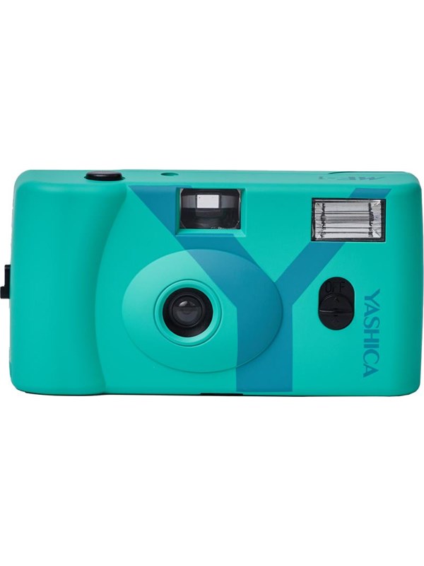 Yashica MF-1 Snapshot Art Camera (Turquoise)