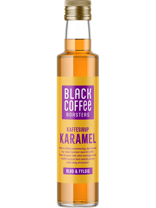 Black Coffee Roasters Caramel Coffee sirup - 250ml