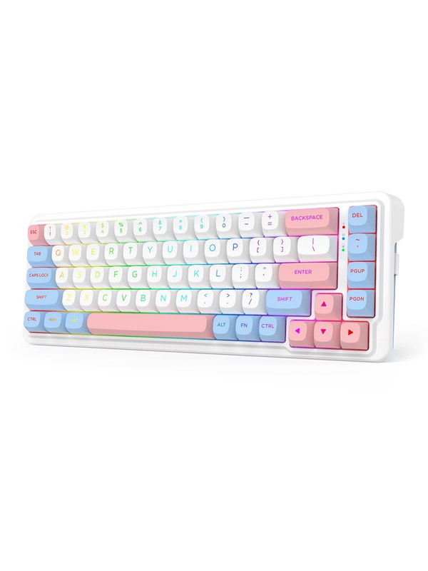 REDRAGON K709WBP-RGB-PRO NOVA keyboard - Pelinäppäimistö - Englanti (US) - Valkoinen