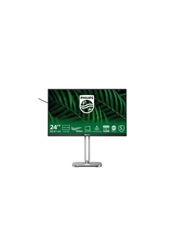 24" Philips 5000 Series 24B2G5301 - 1920x1080 (FHD) - 100Hz - IPS - KVM switch