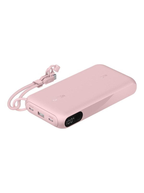 Belkin BoostCharge power bank - with display - 2 x USB-C USB - 20 Watt Powerbank - 20000 mAh