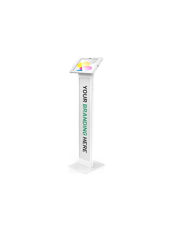 Compulocks Apex BrandMe stand - for tablet - brandable - white - Max - recommended for