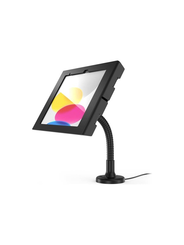Compulocks Apex stand - exposed front/back camera and sensors - for tablet - flex arm mount - black - Max - recommended for