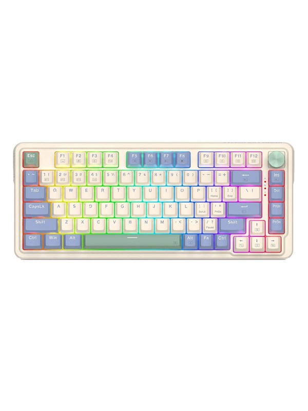 REDRAGON K673CPG-RGB-PRO Ucal Pro keyboard - Pelinäppäimistö - Englanti (US) - Valkoinen