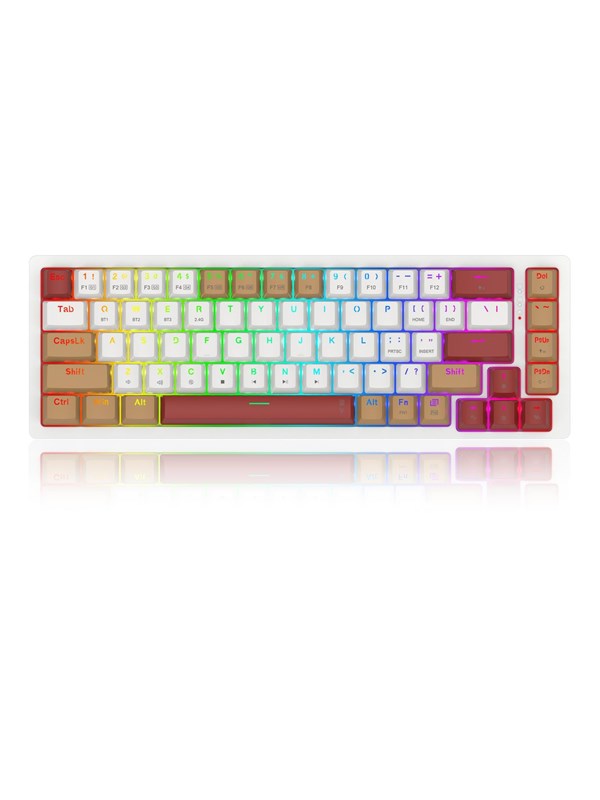 REDRAGON K677WLR-RGB-PRO Rammus keyboard - Pelinäppäimistö - Englanti (US) - Valkoinen