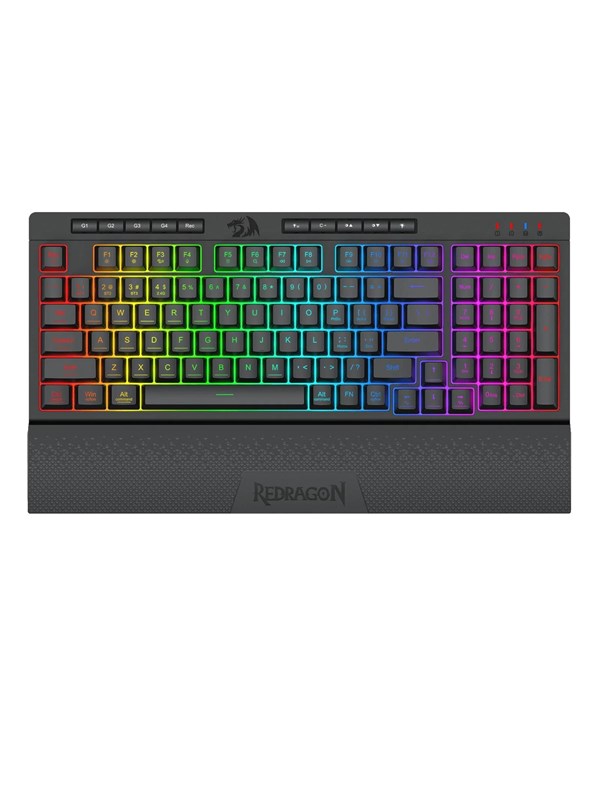 REDRAGON K515-RGB SHIVA 98 keyboard - Pelinäppäimistö - Englanti (US) - Musta