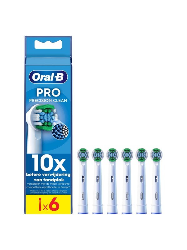 Oral-B Hammasharjan vaihtopäät Precision Clean - 6 pcs