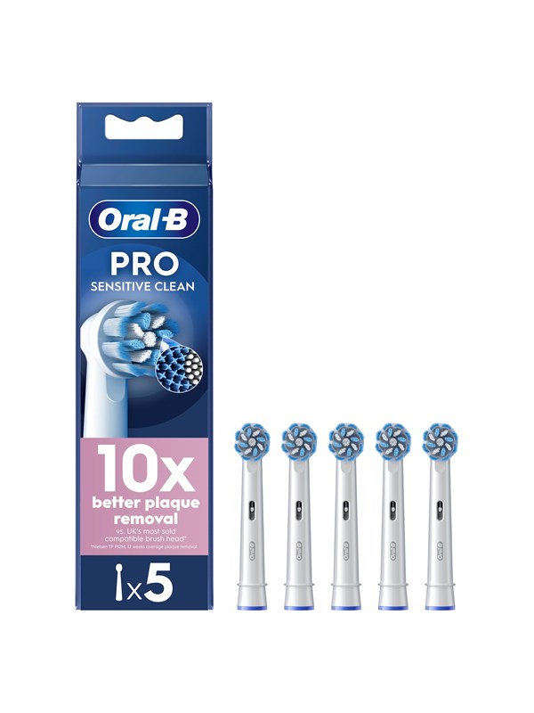 Oral-B Hammasharjan vaihtopäät Sensitive Clean & Care - 5 pcs