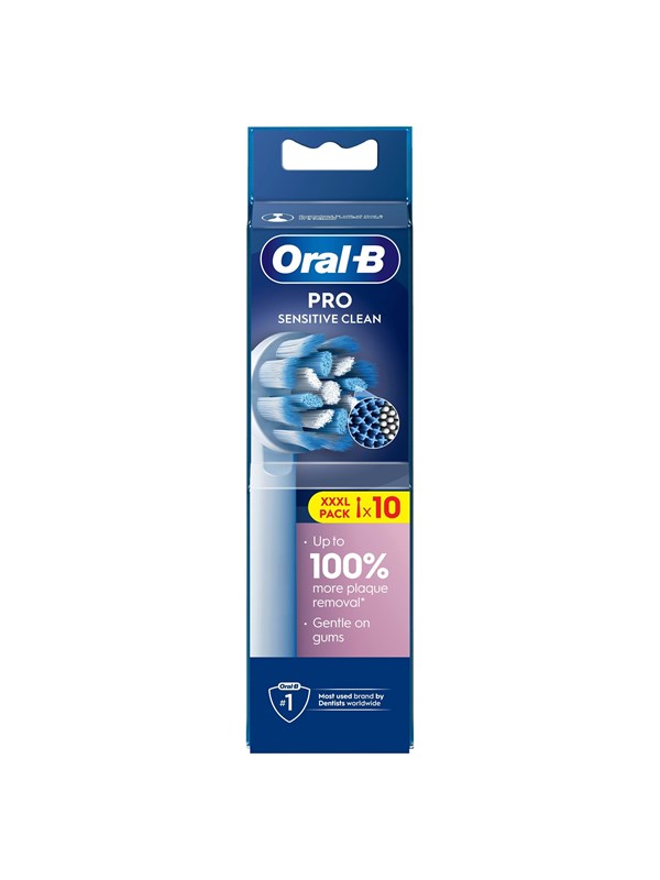 Oral-B Hammasharjan vaihtopäät Sensitive Clean & Care - 10 pcs