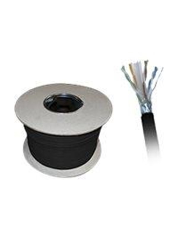 A-LAN Technologie ALANTEC bulk cable - 305 m - black - Musta - 305m