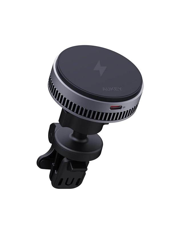 Aukey HD-MC13A MagFusion Dash Pro Qi2 Active Cooling Wireless Charging Phone Mount