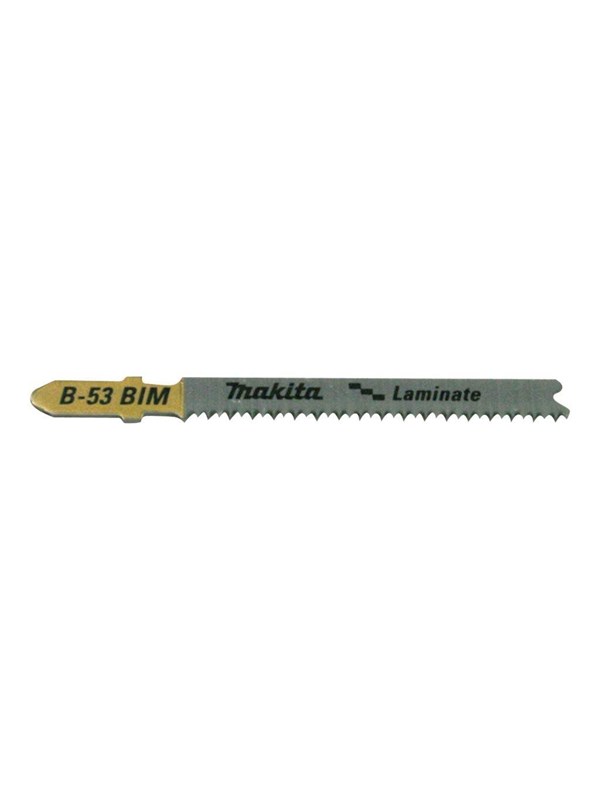Makita B-53 - jig saw blade - for wood plastic chipboard plywood laminate hardwood veneered wood melamine faced chipboard (MFC) laminated wood - 5 pieces