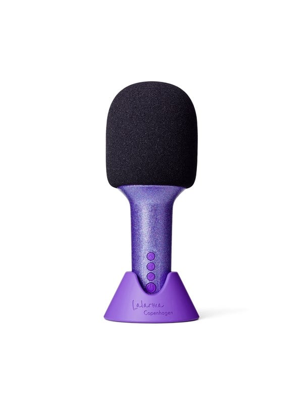 Lalarma Glitter Grove microphone - Purple