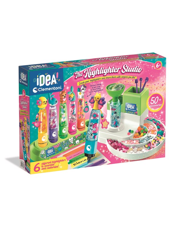 Clementoni Idea Highlighters Make Studio 6 Pens