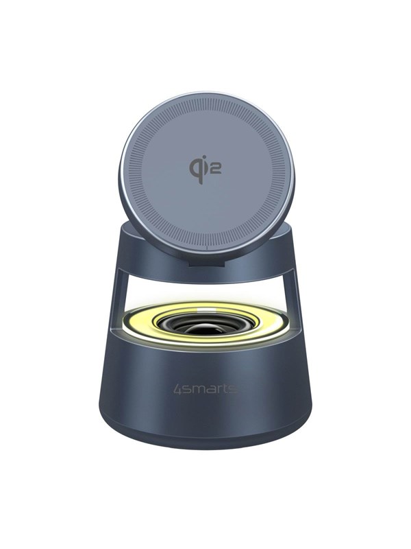 4smarts Qi2 Charging Station Aura Sound - Grey