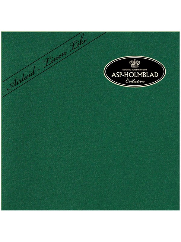 Asp-Holmblad Lautasliinat Airlaid Dark Green