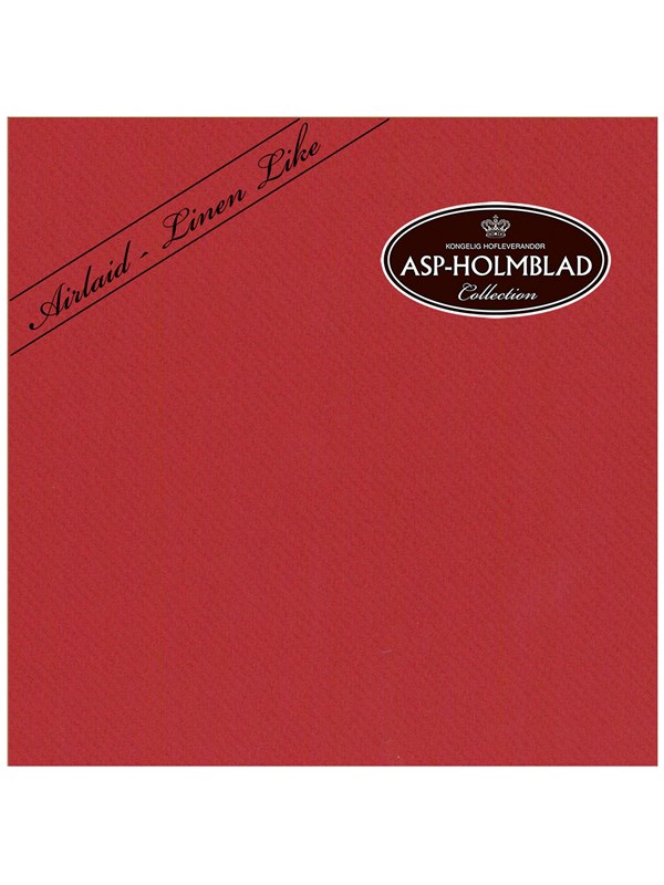 Asp-Holmblad Lautasliinat Airlaid Red