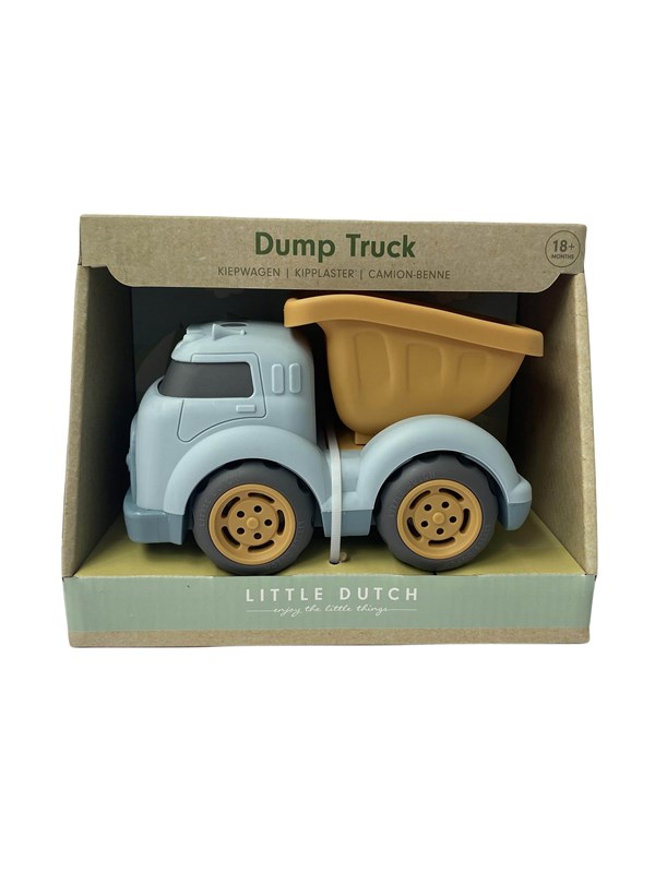 Little Dutch Dump Truck Blue 17 cm