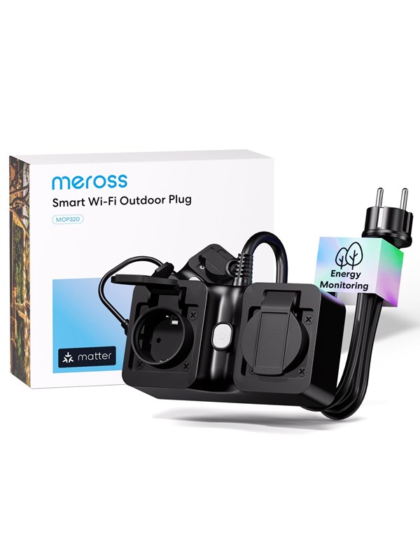 Meross MOP320 - Smart Wi-Fi Indoor/Outdoor Plug