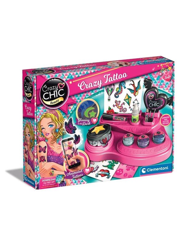 Clementoni Crazy Chic Crazy Tattoo Studio