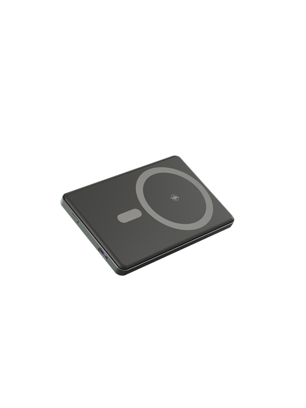 DENVER PQCW-5010 Powerbank 5000mAh Powerbank - Harmaa - 5000 mAh